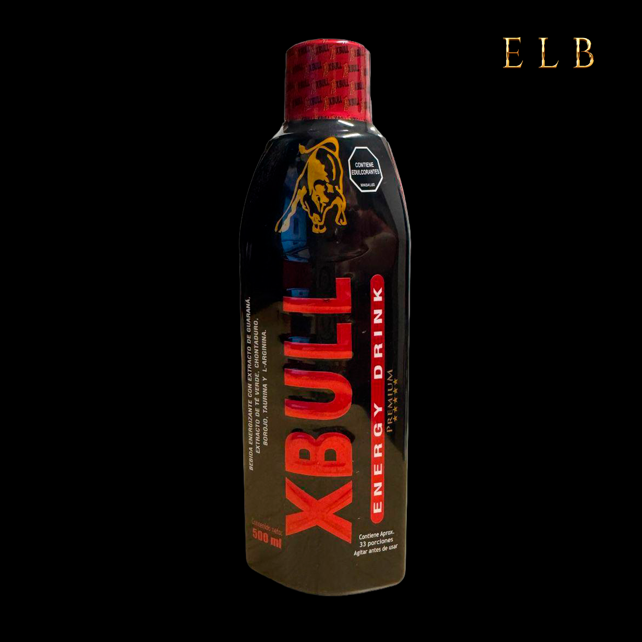 X - B U L L Bebida Energizante Botella 500 m l