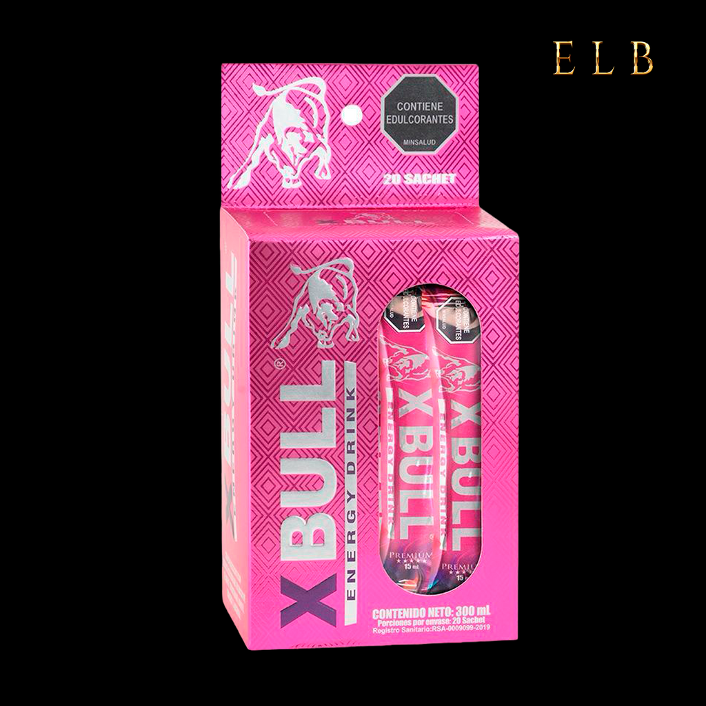 X-BULL Bebida Energizante Sachet 15 ml – MUJER