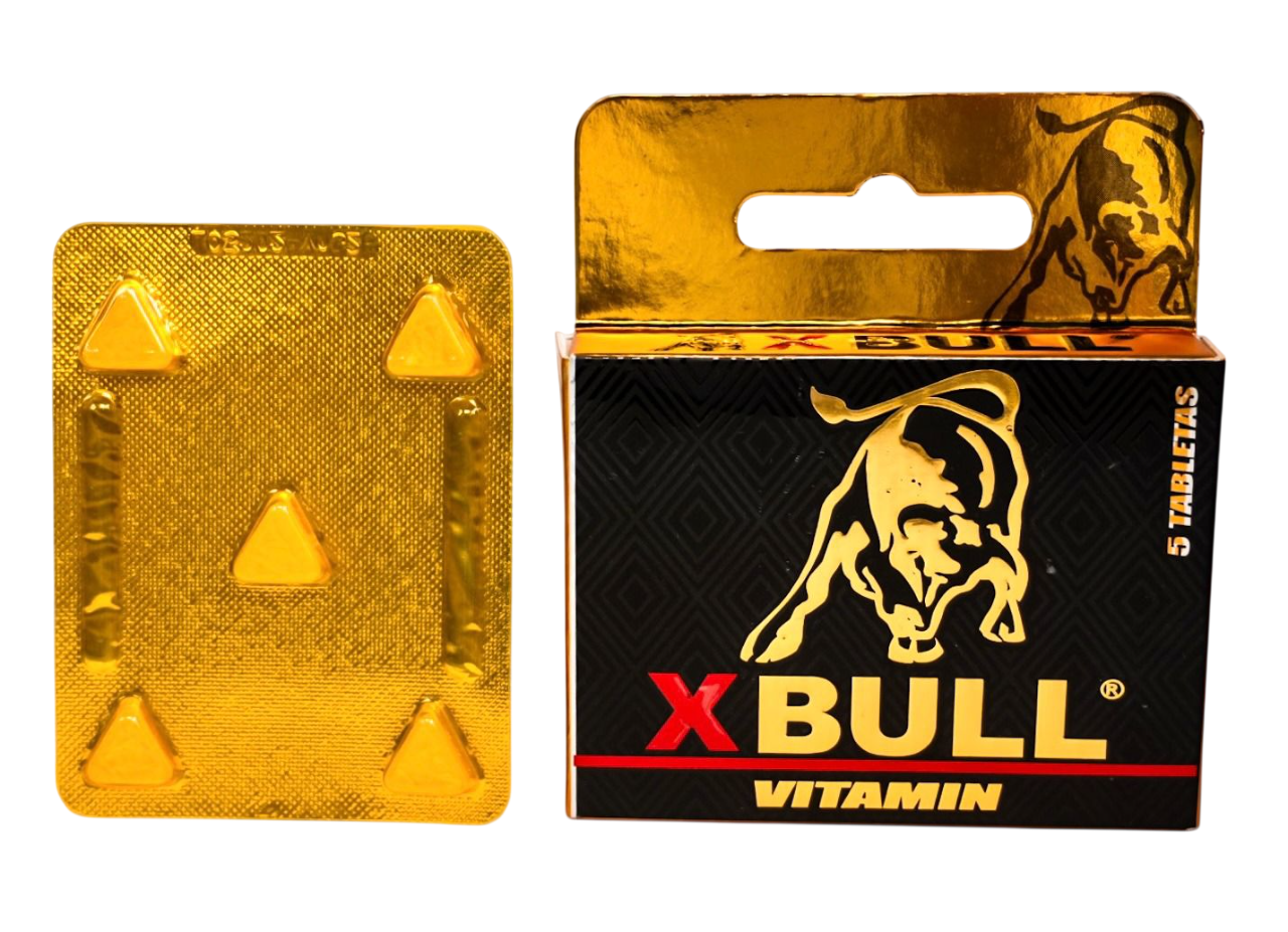 Optimizador de Vitalidad Masculina | X-BULL Disco Duro (5 Tab.)