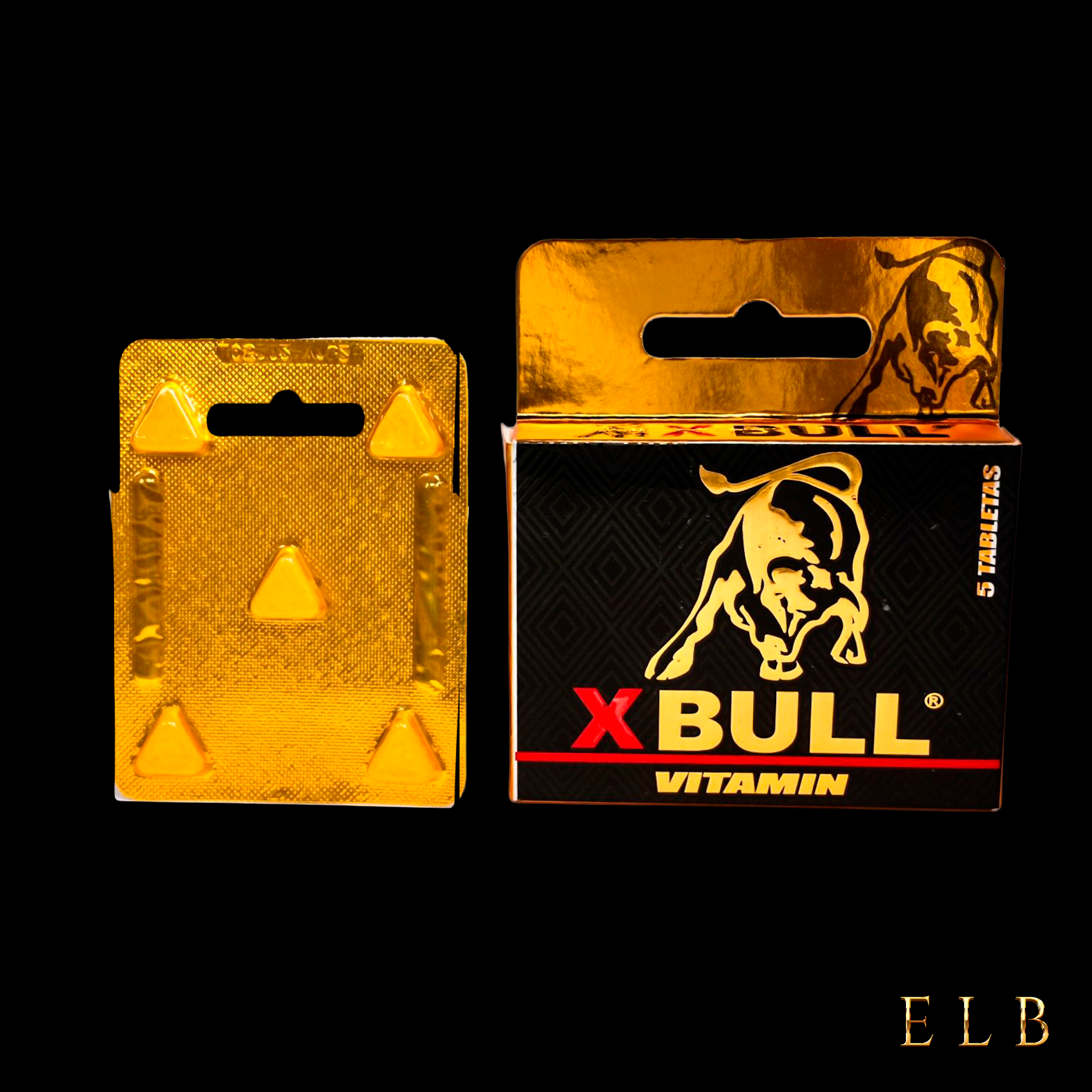 X-BULL Vitamin – Vigorizante natural 5 tabletas